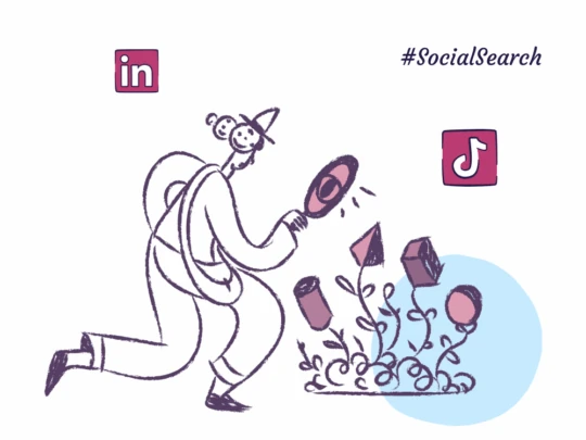 Social Search : quand TikTok et LinkedIn remplacent Google